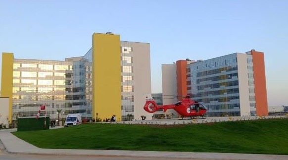 Antalya Şehir Hastanesi Helikopter