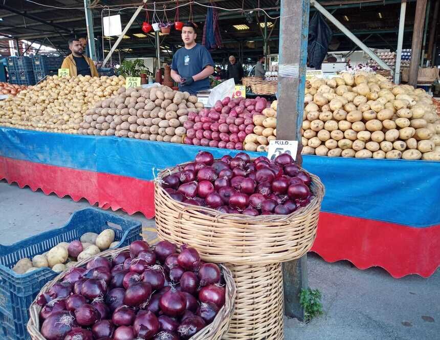 Cumartesi Pazarı Kırmızı Soğan Patates