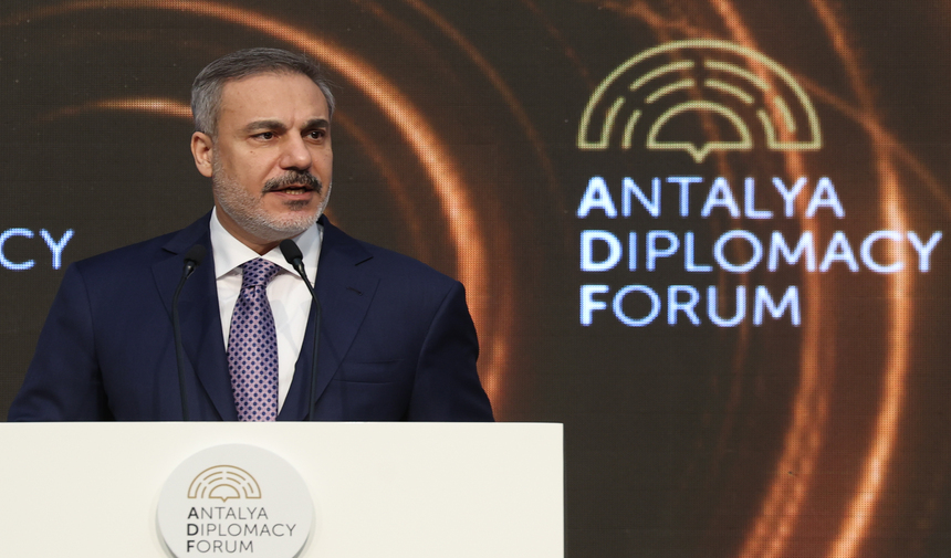 Hakan Fidan Antalya Diplomasi Forumu 1