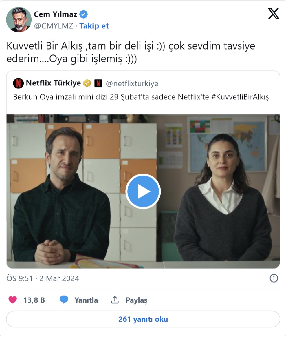 Kuvvetli Bir Alkış Konusu 1