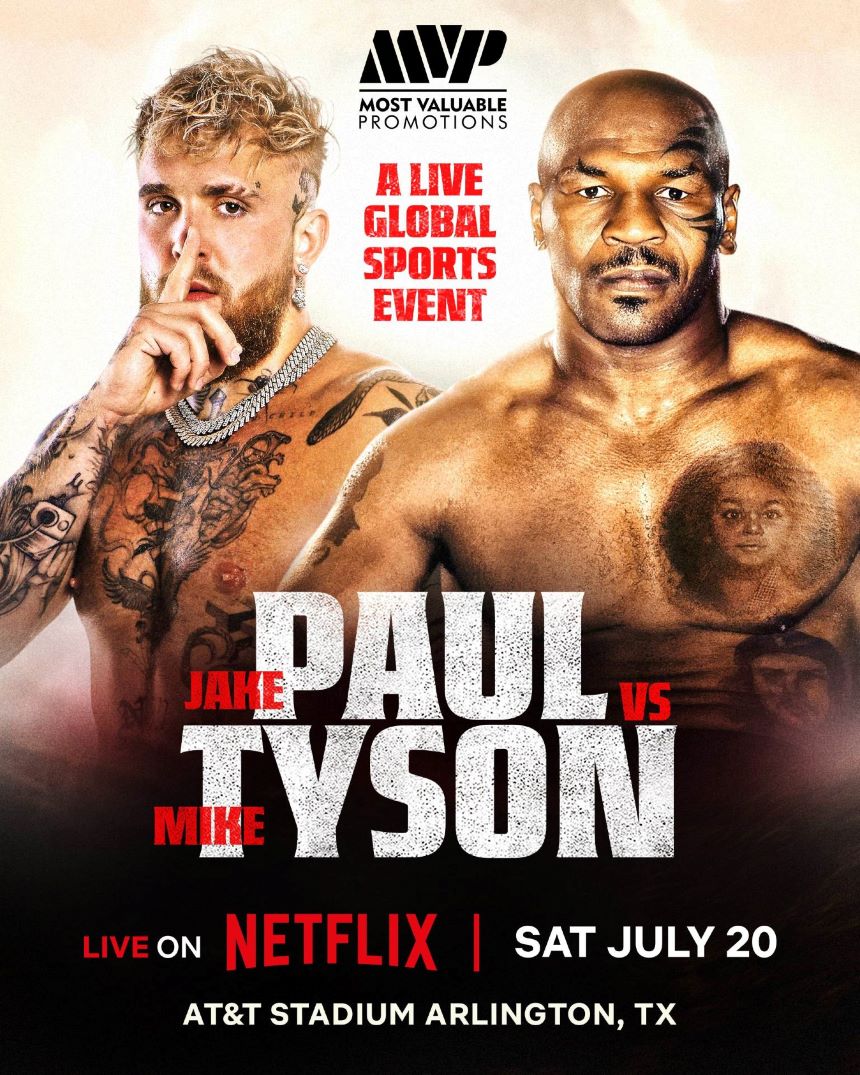 Mike Tyson Ve Jake Paul Boks Maçı Netflix'te!