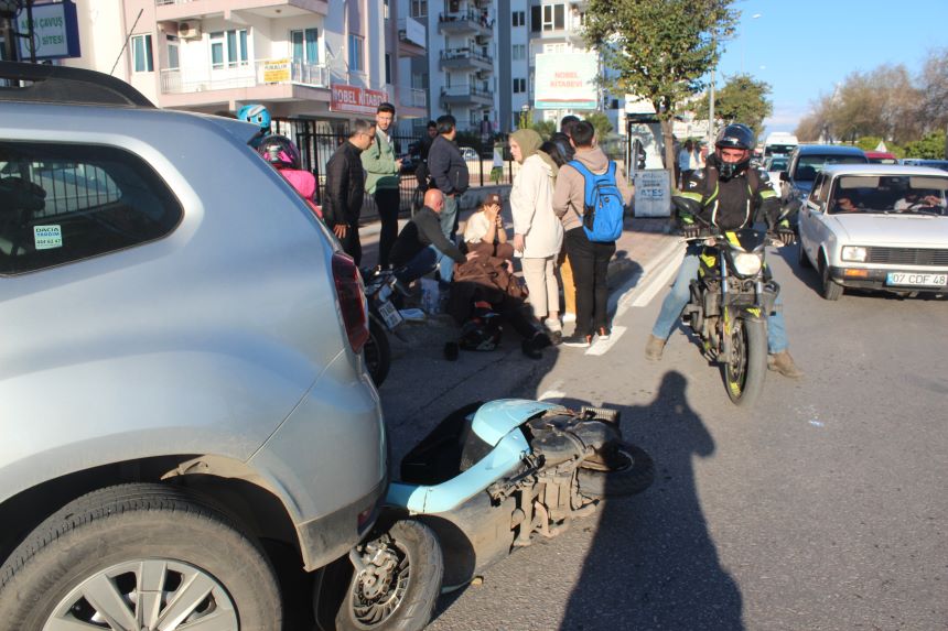 Motosiklet Kazası Antalya