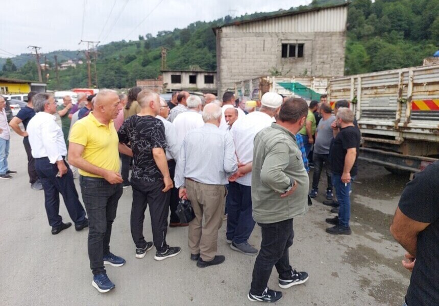 Rize Yaş Çay Üreticileri Taban Fiyat Isyanı 2