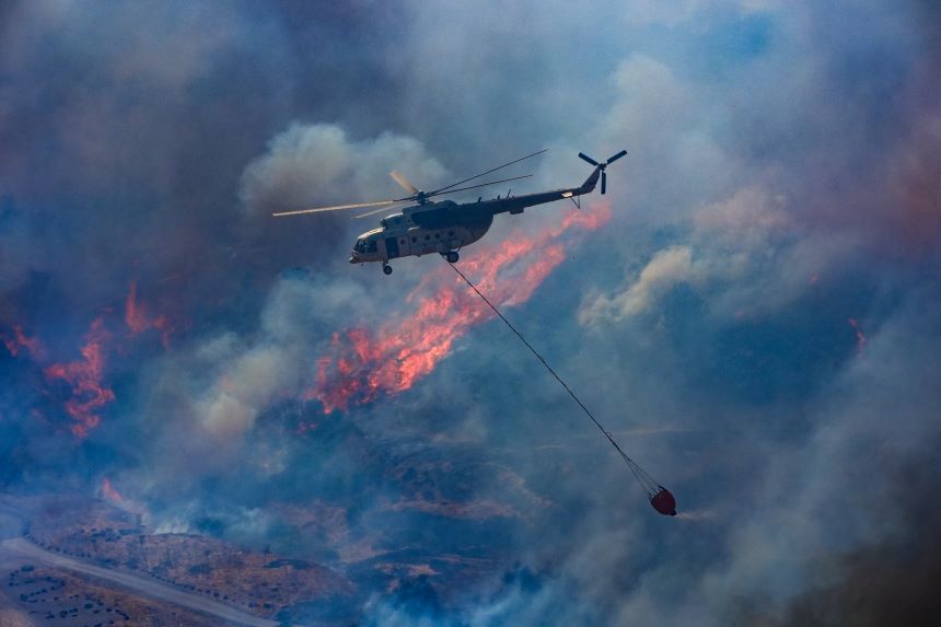 Orman Yangını Helikopter