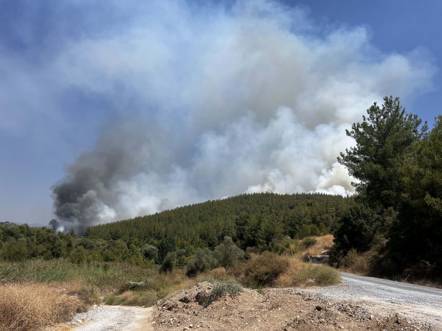 Yangınlar Kısmen Kontrol Altına Alındı