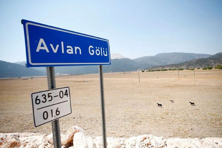 Avlan Gölü Kuraklık