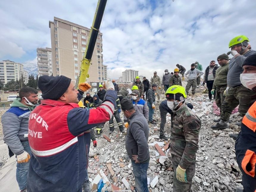 Burdur Itfaiyesi Deprem Bölgesi