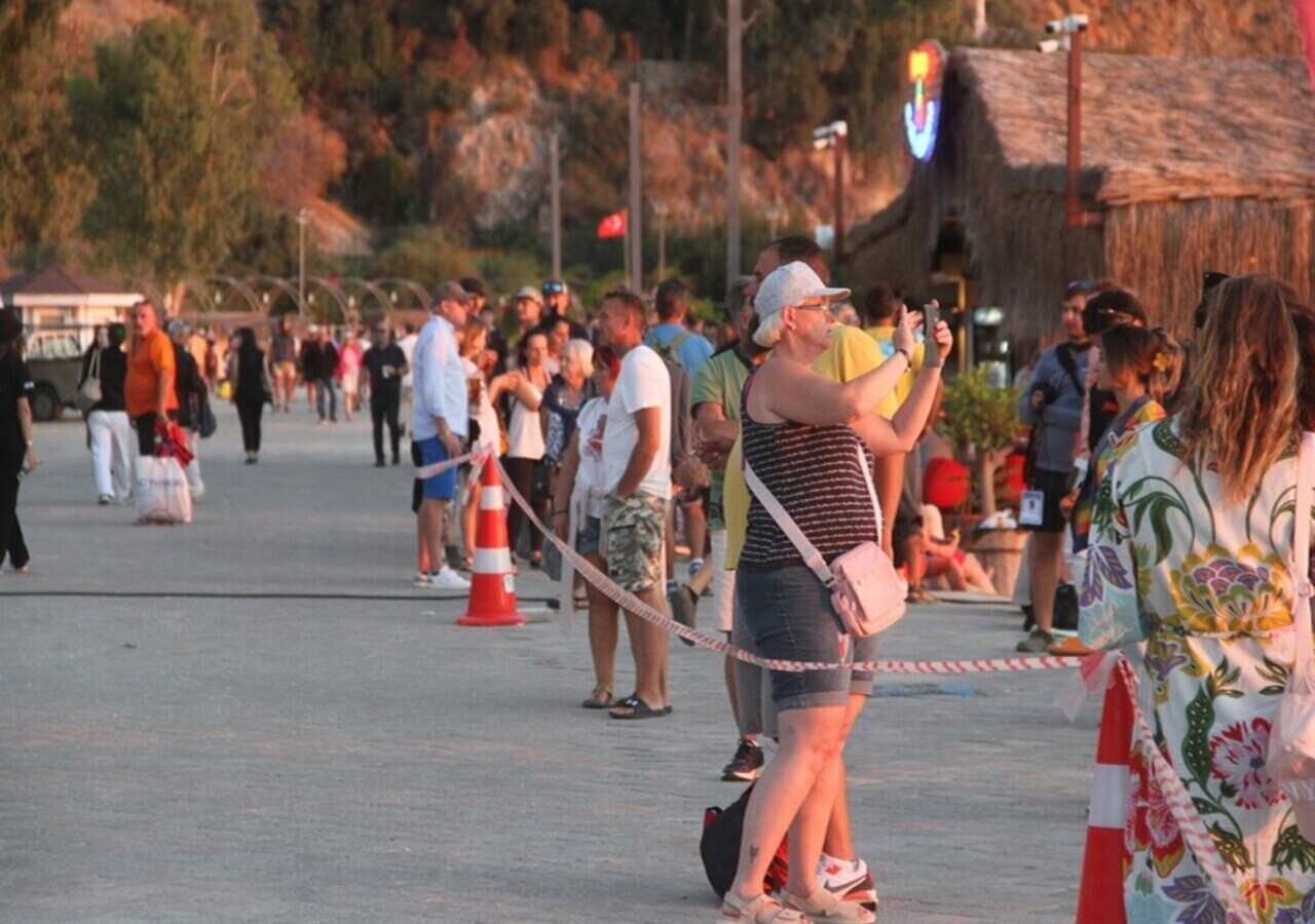 Fethiye Hava Oyunları Festivali Turistler