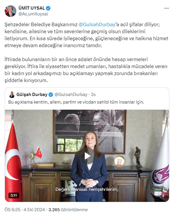 Uysaldan Sert Çıkış