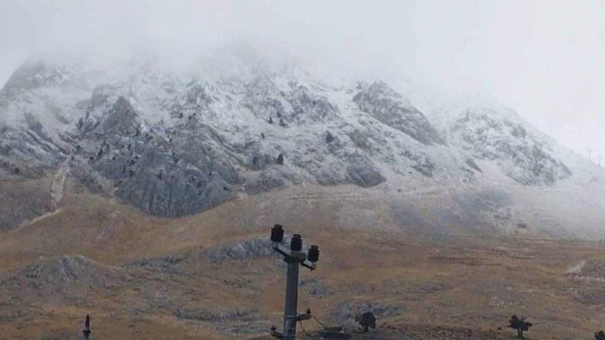 Antalya Saklıkent Kar