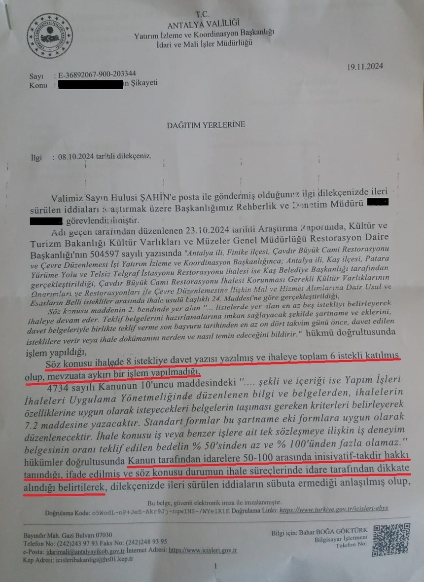 Antalya Yi̇kob'un Iddialara Yönelik Yanıtı-1