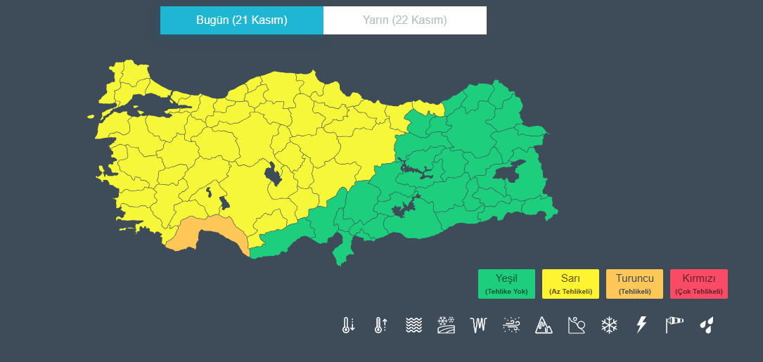 Antlaya Turuncu Kod