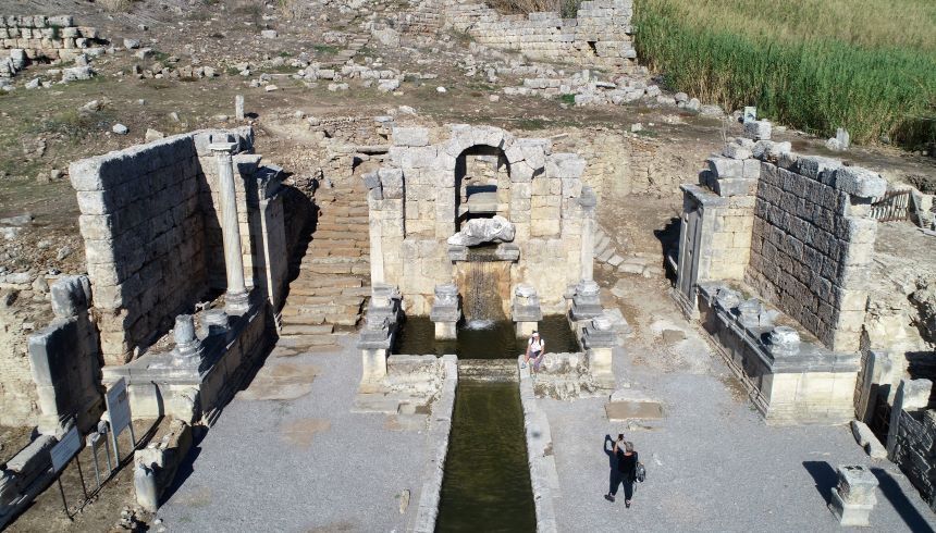 Perge Antik Kenti Üstten