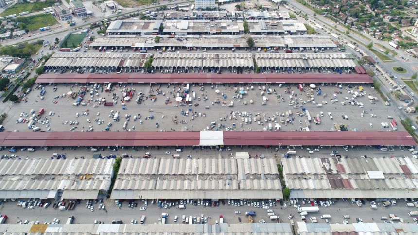 Antalya Hali Kuş Bakışı