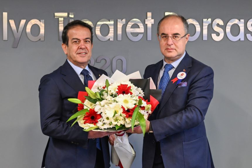 Antalya Defterdarı İlhan Karayılan Ve Atb Başkanı Ali Çandır