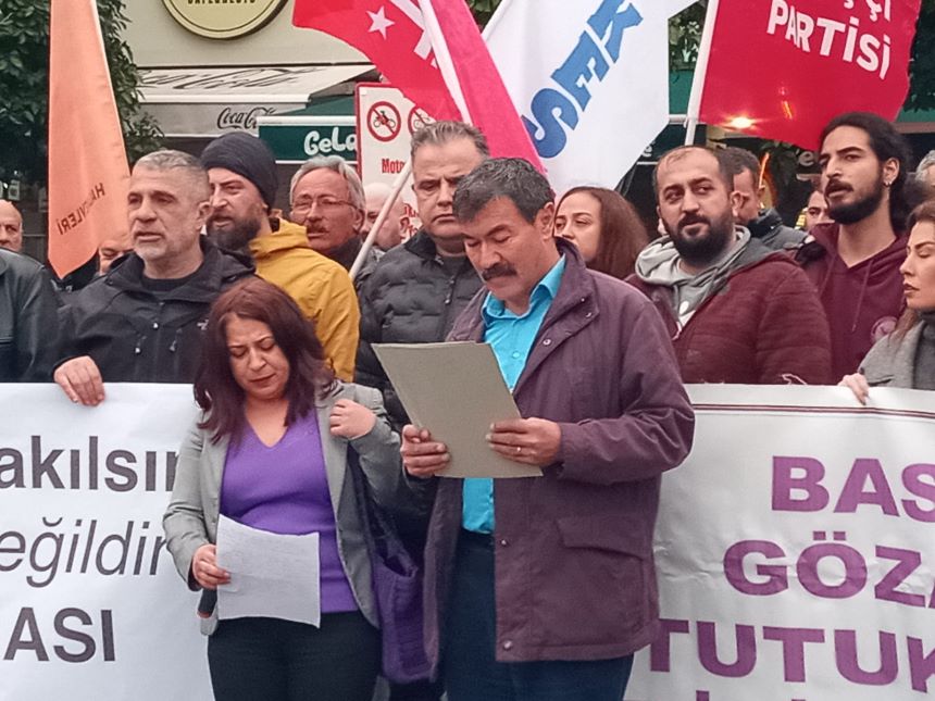 Antalya Emek Ve Demokrasi Güçleri Ve Kesk Dönem Sözcüsü İlhan Karakurt,