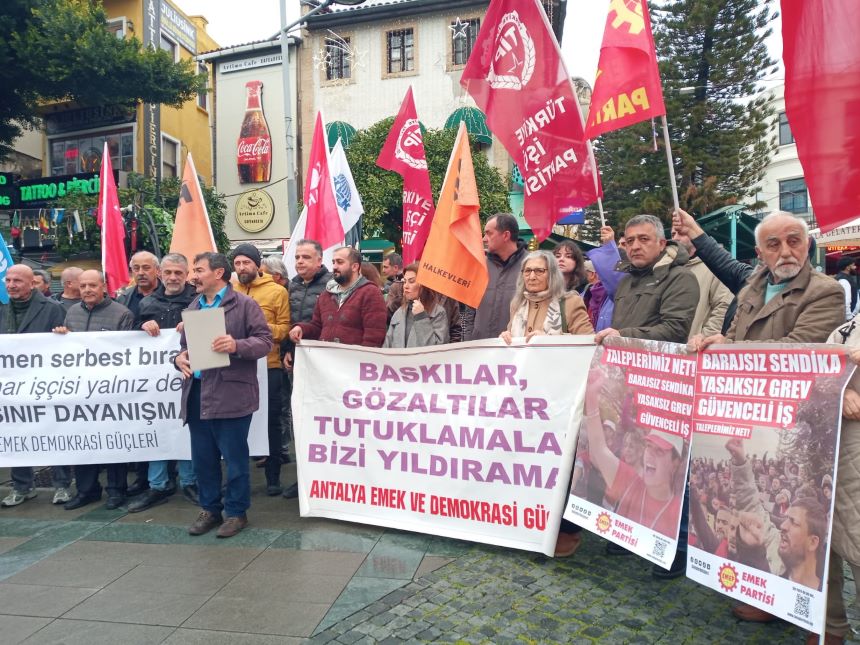 Emek Ve Demokrasi Güçleri Eylem (4)