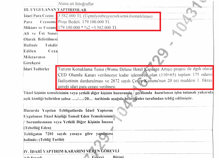 Oteldeki Kaçak Odaları Gündeme Getiren Haberimizin Ardından Bu Odalar Mühürlenerek Idari Para Cezası Uygulanmıştı