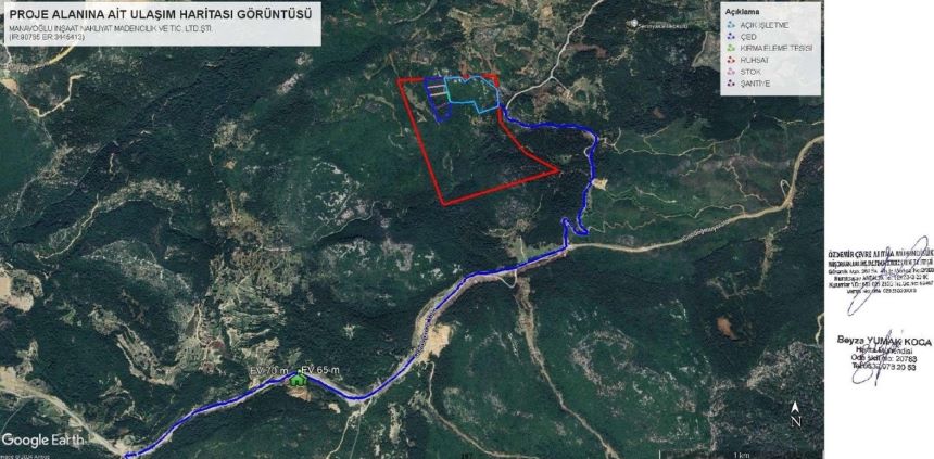 Antalya’nın Gündoğmuş Maden Ocağı Porjesi (3)