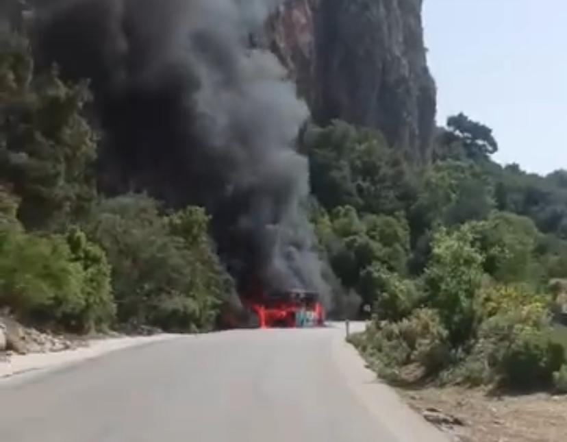 Otobüs Yangını