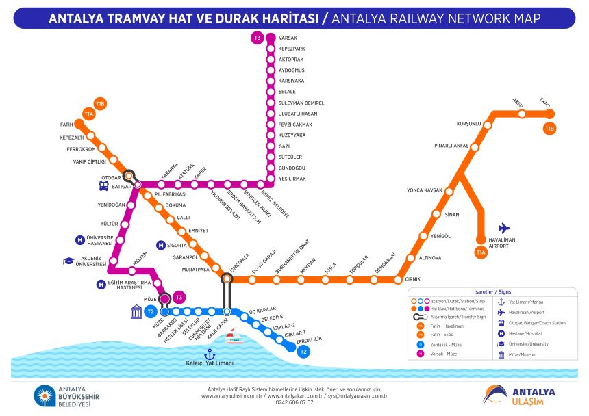 Antalya Tramvay Durak