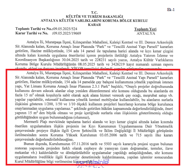Kurul Valiliğin Projesini Uygun Bulmadı-1