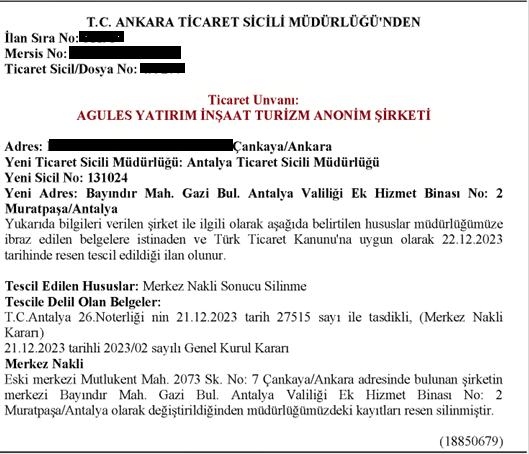 Şirketin Valilik Bünyesine Geçmesi Ve Antalya'ya Nakli-2