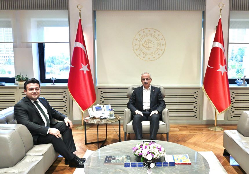 Ulaştırma Ve Altyapı Bakanı Abdulkadir Uraloğlu Ve Fatih Kafadar
