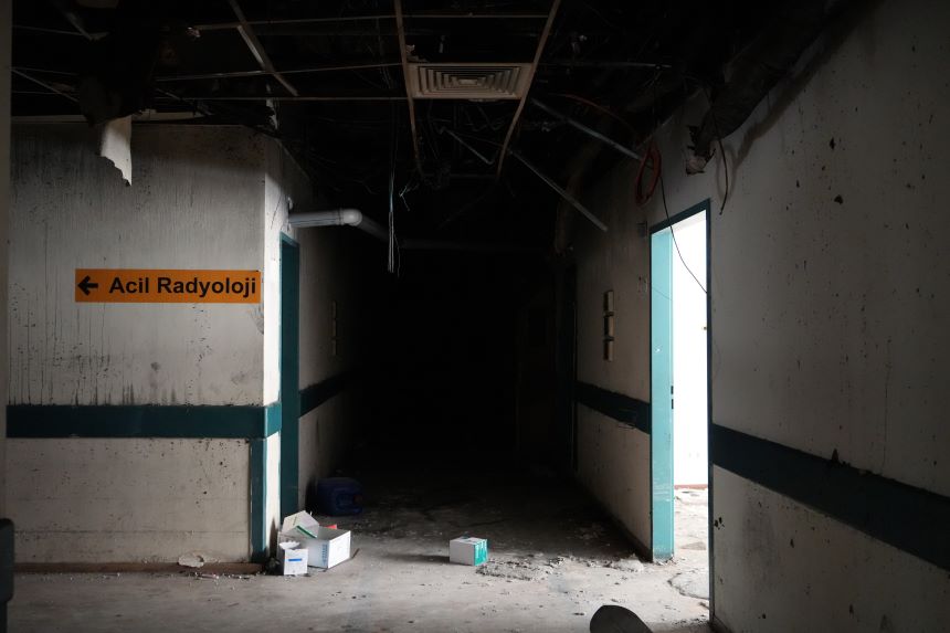 Akdeniz Üniversitesi Yangın Görüntüleri