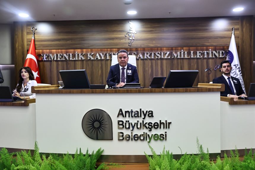 Antalya Büyükşehir Belediyesi Haziran Ayı Meclis Toplantısı