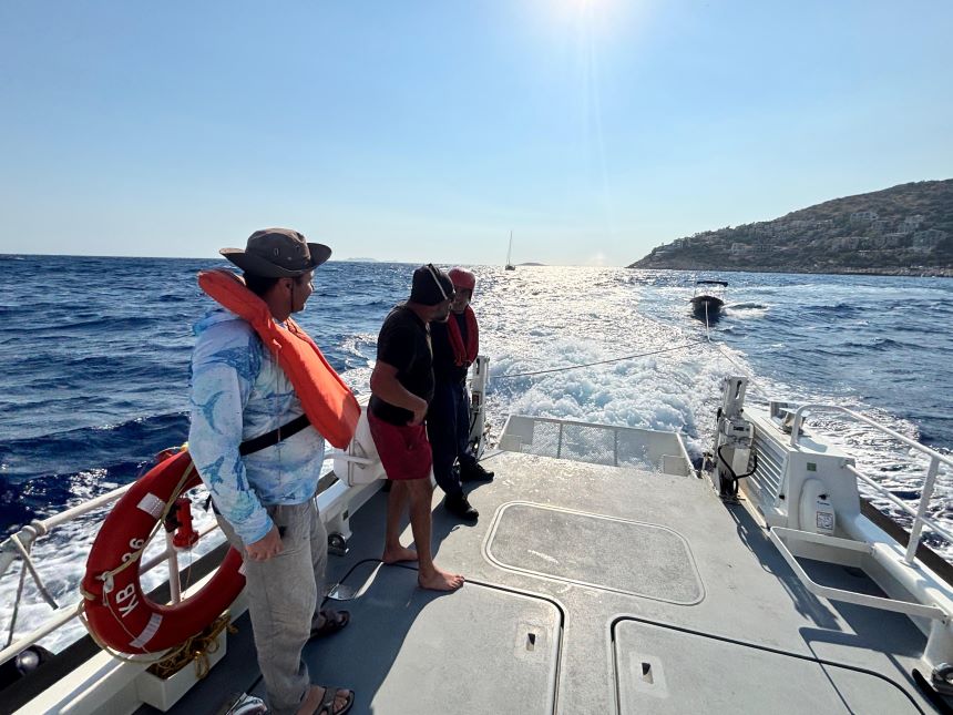 Antalya Tekne Kurtarma Operasyonu (2)