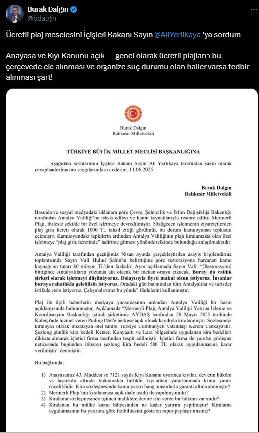 Burak Dalgın Mermerli Plajı