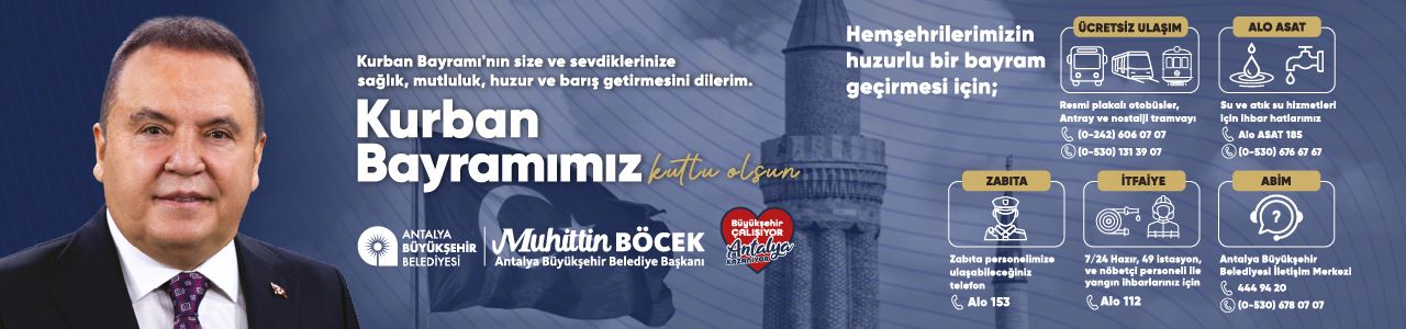 Büyükşehir Kurban Bayramı Kurban Kesim Yerleri Ilanı