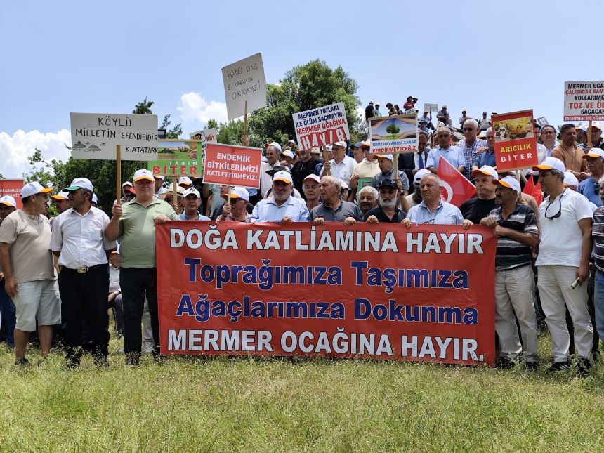 Gündoğmuş Maden Ocağı Projesi Eylem