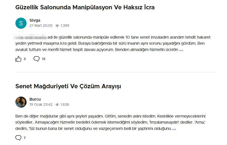 Güzellik Salonalrı Yorumlar-1
