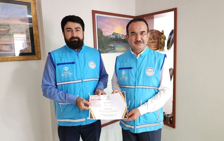 Nazif Fethi Yalçınkaya Antalya İl Müftüsü Kurban Bağışı