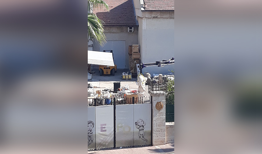 Antalya Müzesi Vinçle Taşınan Eser