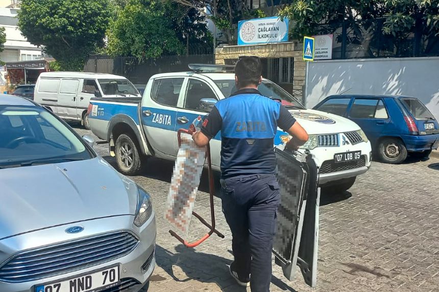 Kaldırım Işgali Manavgat (3)
