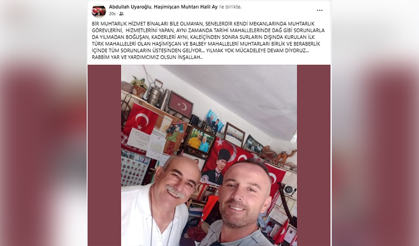Muratpaşa Muhtarı Paylaşım