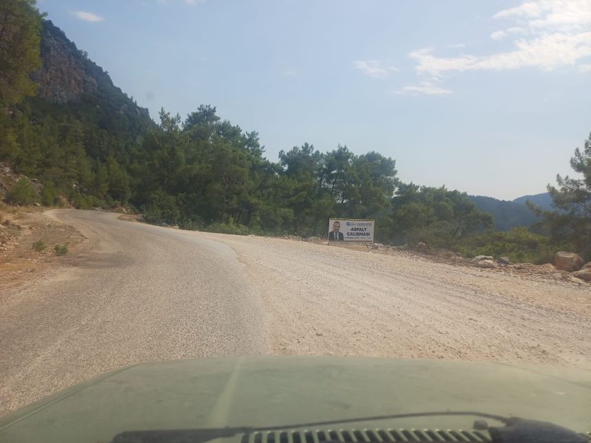 Serik Köy Yolu Yama
