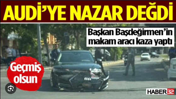 Yerel Basin Kaza Haberi̇ni̇ Audi̇'ye Nazar Değdi̇ Di̇ye Duyurdu