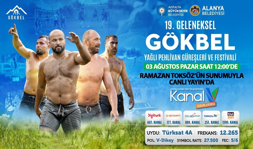 19. Geleneksel Gökbel Yaylası Göreş Afişi