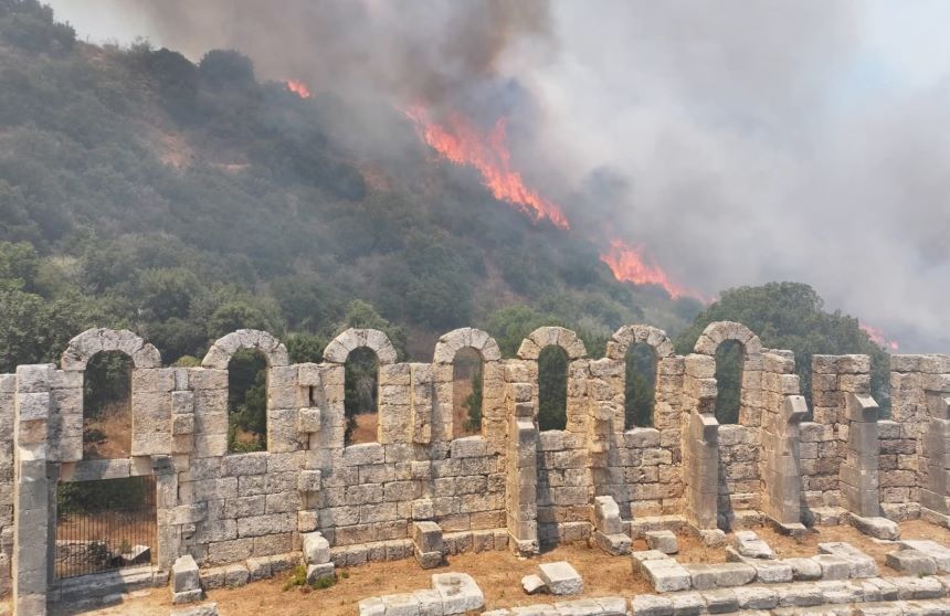 Aksu Antik Kent Orman Yangını 2