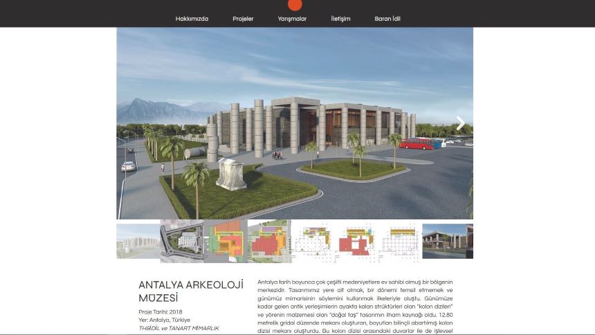 Antalya Müzesi Eski Tasarım