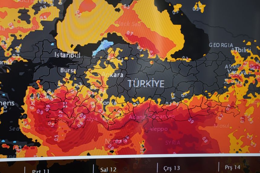 Aşırı Sıcak Harita