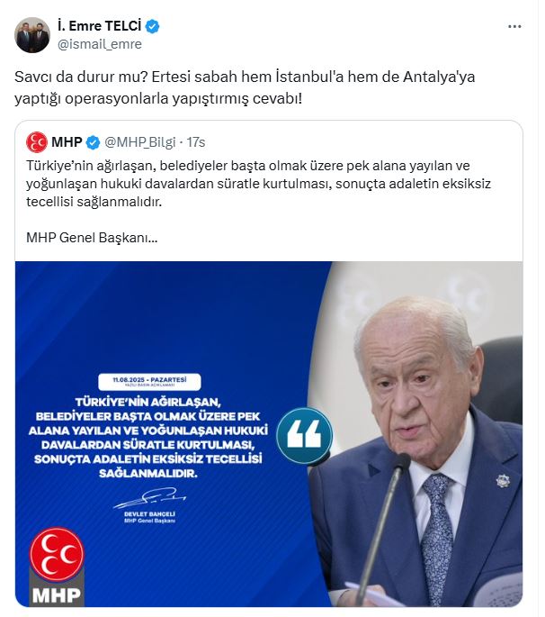 Bahçeli Iddiası