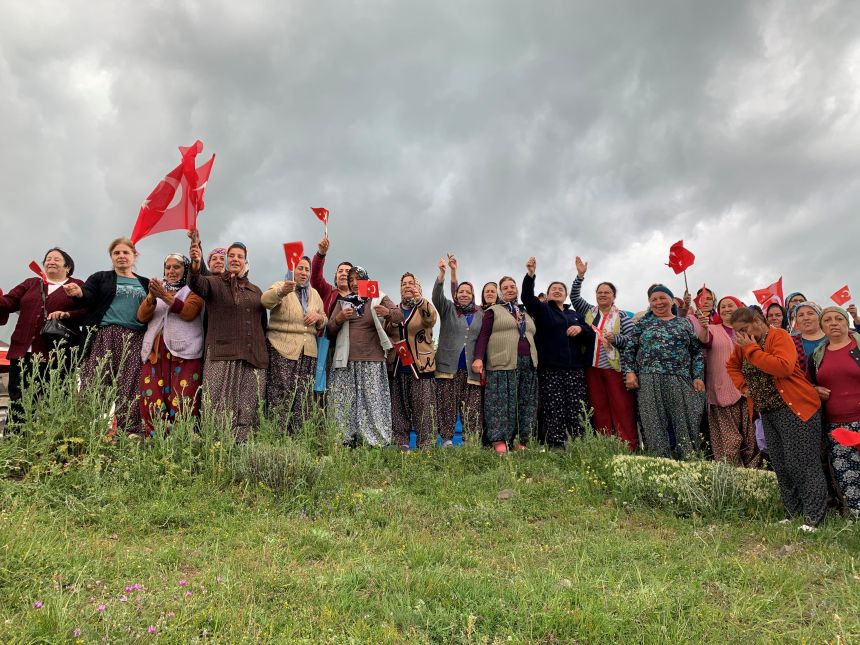 Çayören Ve Killik Köylerindeki Meraları Eylem Tokat