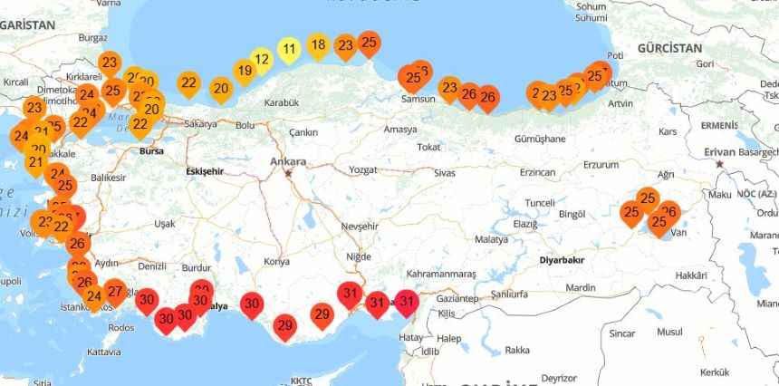 Deniz Suyu Sıcaklığı-1