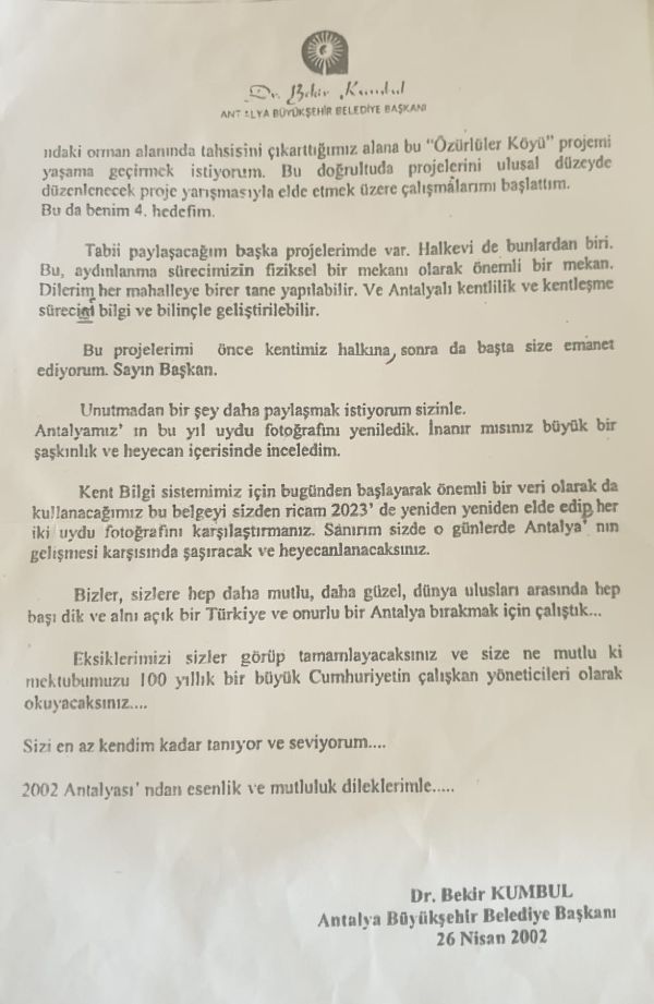 Mektup 3