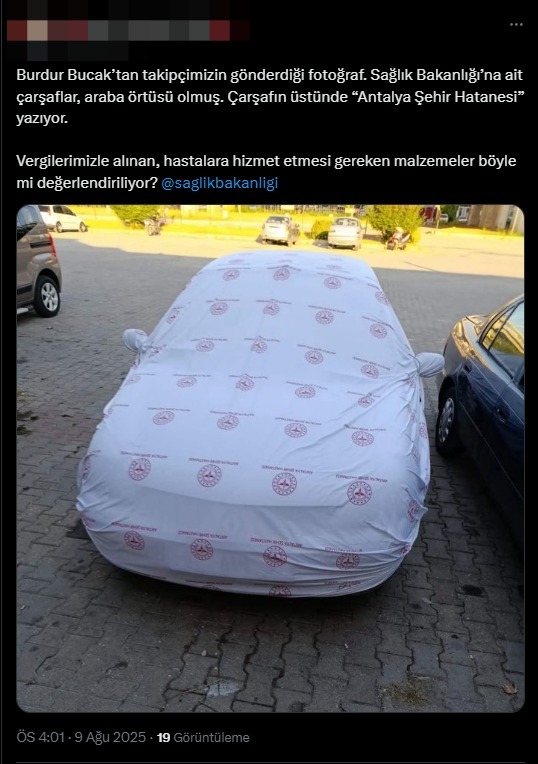 Şehir Hastanesi Örtü